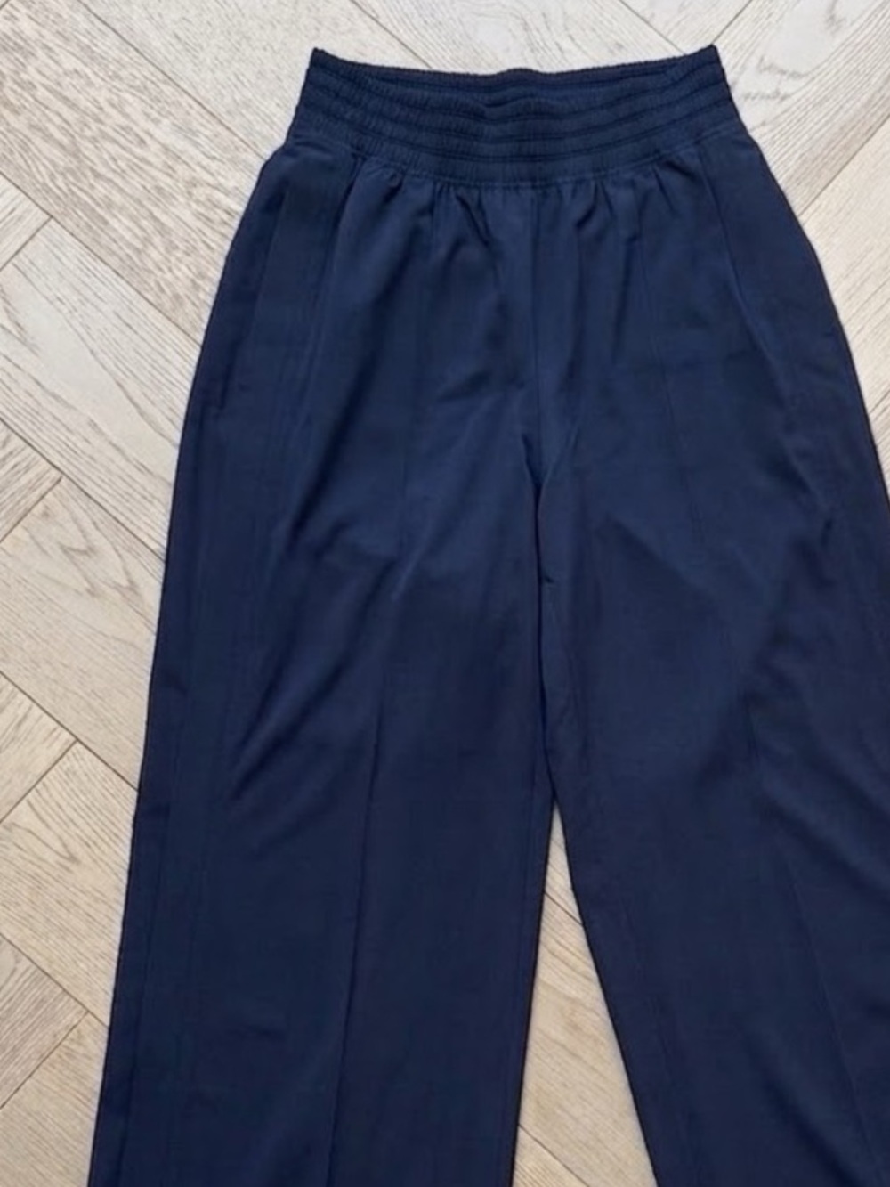 Women’s Lululemon Navy Wide-Leg Pants - Dressy and Lightweight, Pull-On Style 4
